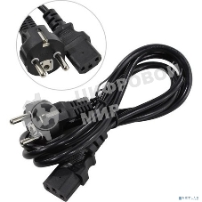 Кабель питания ExeGate Special PC-1,8S (Евровилка Schuko->С13) 3*0.5мм2, CCA, черный, 1.8м.