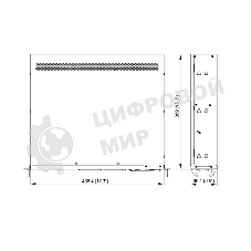 Серверный корпус 2U short chassis, 2x3.5'' swappable HDD tray, 2x3.5'' internal HDD bay