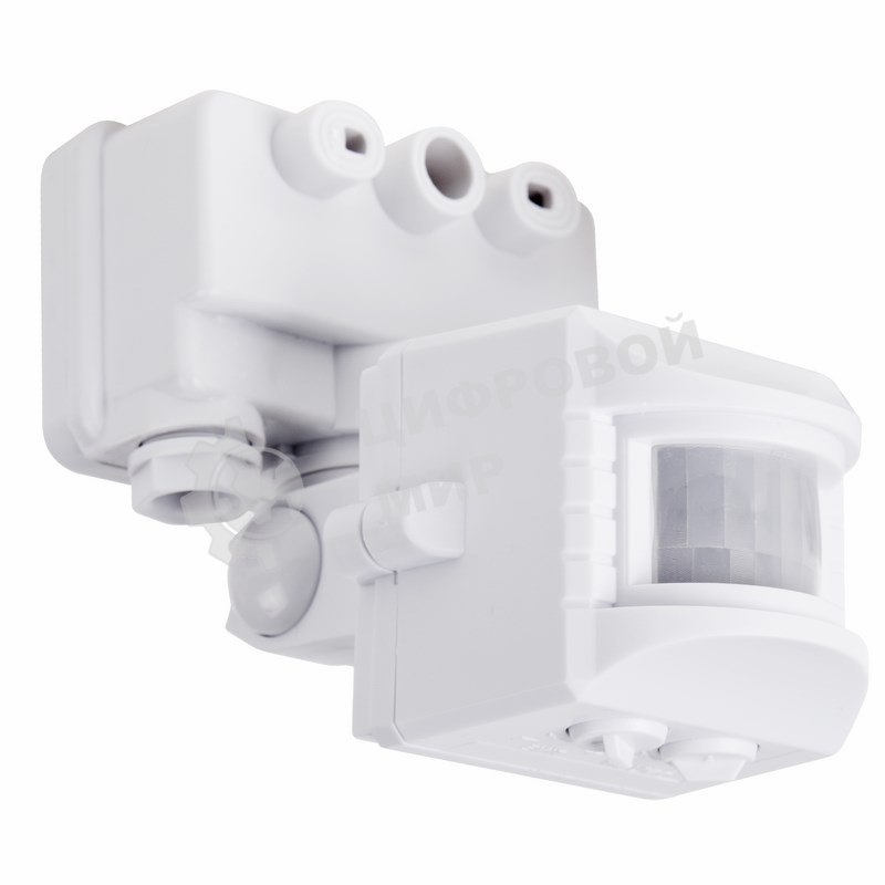 Датчик движения Rexant к прожектору ДДПР 01, 120°, 1200 Вт, 10-2000 Лк, 12 м,10-420 сек. IP44