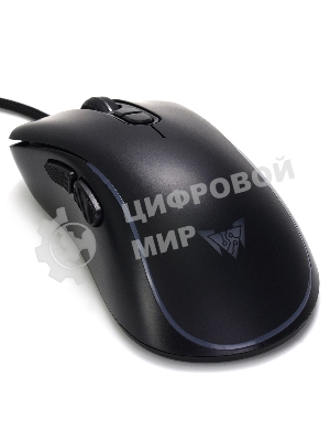 Мышь проводная Crown CMGM-902 черный, 7200 dpi, USB, кнопки - 7