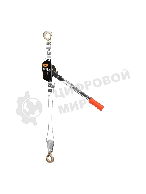 Лебедка рычажная Sparta тяга - 1,5 т, подъем - 0,6 т, 1.5 м, одинарное храповое колесо