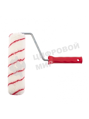 Валик в сборе Matrix нейлон, 250 мм, ворс 9 мм, D 48 мм, D ручки 8 мм