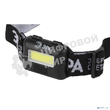 Фонарь ЭРА Gb-607 налобный с влагозащитой 3Вт COB LED Extra 3хААА блист.