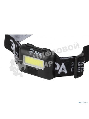 Фонарь ЭРА Gb-607 налобный с влагозащитой 3Вт COB LED Extra 3хААА блист.