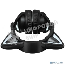 Беспроводные/проводные наушники Party Cat mini BT 0052 черно-желтый, накладные, Bluetooth + проводной, кошачьи ушки, до 10 ч