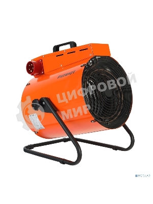 Тепловентилятор электрический Patriot PT-R 15, оранжевый/черный, 15 кВт, 150 м2, 380В, терморегулятор