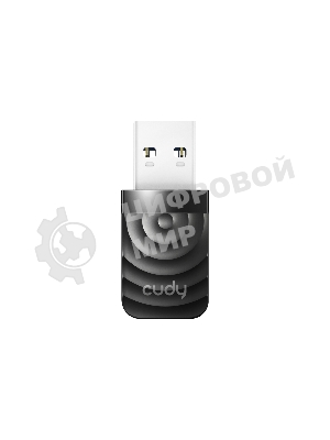 Сетевой адаптер Wi-Fi Cudy WU1300S AC1300 USB 3.0 (ант.внутр.) 1ант.