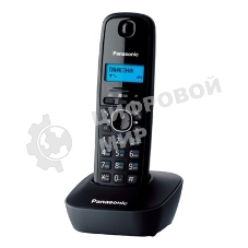 Телефон беспроводной (DECT) Panasonic KX-TG1611RUH (серый) АОН, Caller ID,12 мелодий звонка,подсветка дисплея,поиск трубки