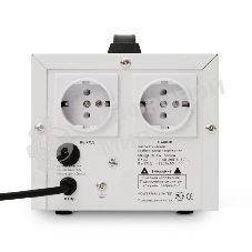 Стабилизатор напряжения Powerman AVS 500D белый (220В±8% 500ВА,5А,КПД 98%, циф. индикация вх./вых.)