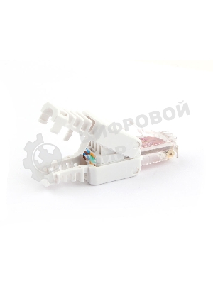 Штекер RJ-45 (8P8C) LK-8P8C быстрозажимной ручной cat.5e и 6
