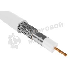 Кабель коаксиальный ITK CC1-R6F1-111-300-G RG-6 F/UTP общий экран 75Om PVC внутренний 300м белый
