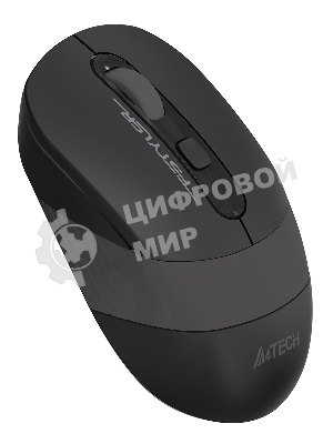 Мышь беспроводная A4Tech Fstyler FG10S черный/серый, 2000 dpi, радиоканал, USB, кнопки - 4