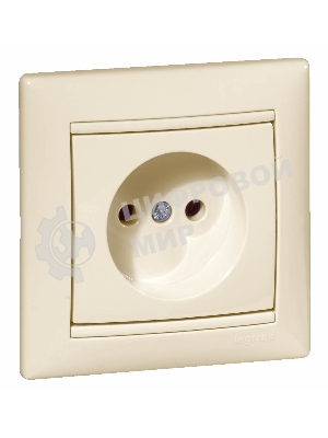 Розетка Legrand 774316 Valena без заземления (слоновая кость)
