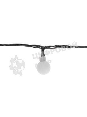 Гирлянда светодиодная Neon-night Шарики 5м, 20 LED, IP20, зеленый провод, свечение мульти (RG/RB), мигание, 230В