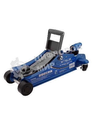 Домкрат Stels 51131 гидравлический подкатной поворотная рукоятка 2т low profile 100-350 мм