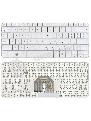 Клавиатура для ноутбука HP Pavilion DV2-1000 DV2-1100 DV2-1200 белая