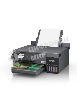 МФУ струйное Epson EcoTank L8100 (C11CK94***), A4, цветной, печ. до 8 стр/мин., 5760 x 1440 dpi (печ.), 1200x4800dpi (скан.), USB, Wi-Fi
