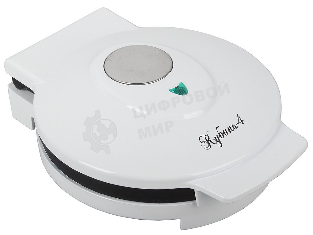 Вафельница Великие Реки Кубань-4 белый 700Вт