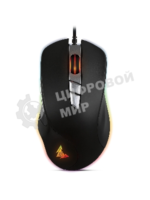 Мышь проводная Crown CMGM-903 черный, 7000 dpi, USB, кнопки - 7