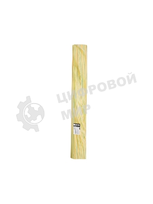 Термоусаживаемая трубка Rexant 12,0/6,0 мм, желто-зеленая, упаковка 50 шт. по 1 м