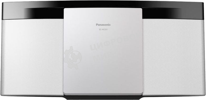 Микросистема Panasonic SC-HC200EE-W белый 20Вт/CD/CDRW/FM/USB/BT