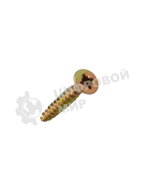 Саморез универсальный Kranz 3х20, желтый цинк, короб (200 шт./уп.)