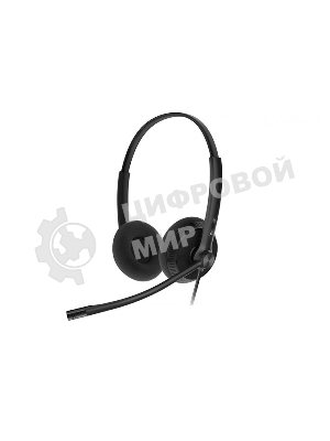 Гарнитура проводная YEALINK YHS34 Dual Дуо, Проводная, HD звук, QD, RJ9, шт