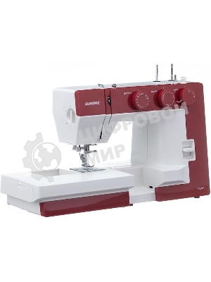 Швейная машина Janome 1522RD 25 операции, петля автомат, верт. челнок, нитевдеватель, мягкий, подарочный набор (шпульки, ножницы, сантиметровая лента, игольница)