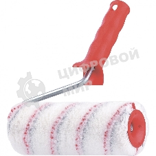 Валик в сборе Matrix нейлон, 180 мм, ворс 12 мм, D 48 мм, D ручки 8 мм