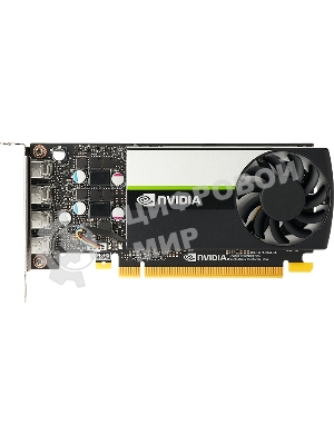 Видеокарта Nvidia Quadro T1000 8GB GDDR6 128-bit 4 x mDP; RTL
