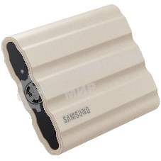 Внешний SSD Samsung T7 Shield, 1TB, USB 3.2 Gen 2 Type-C, R/W 1050/1000, бежевый