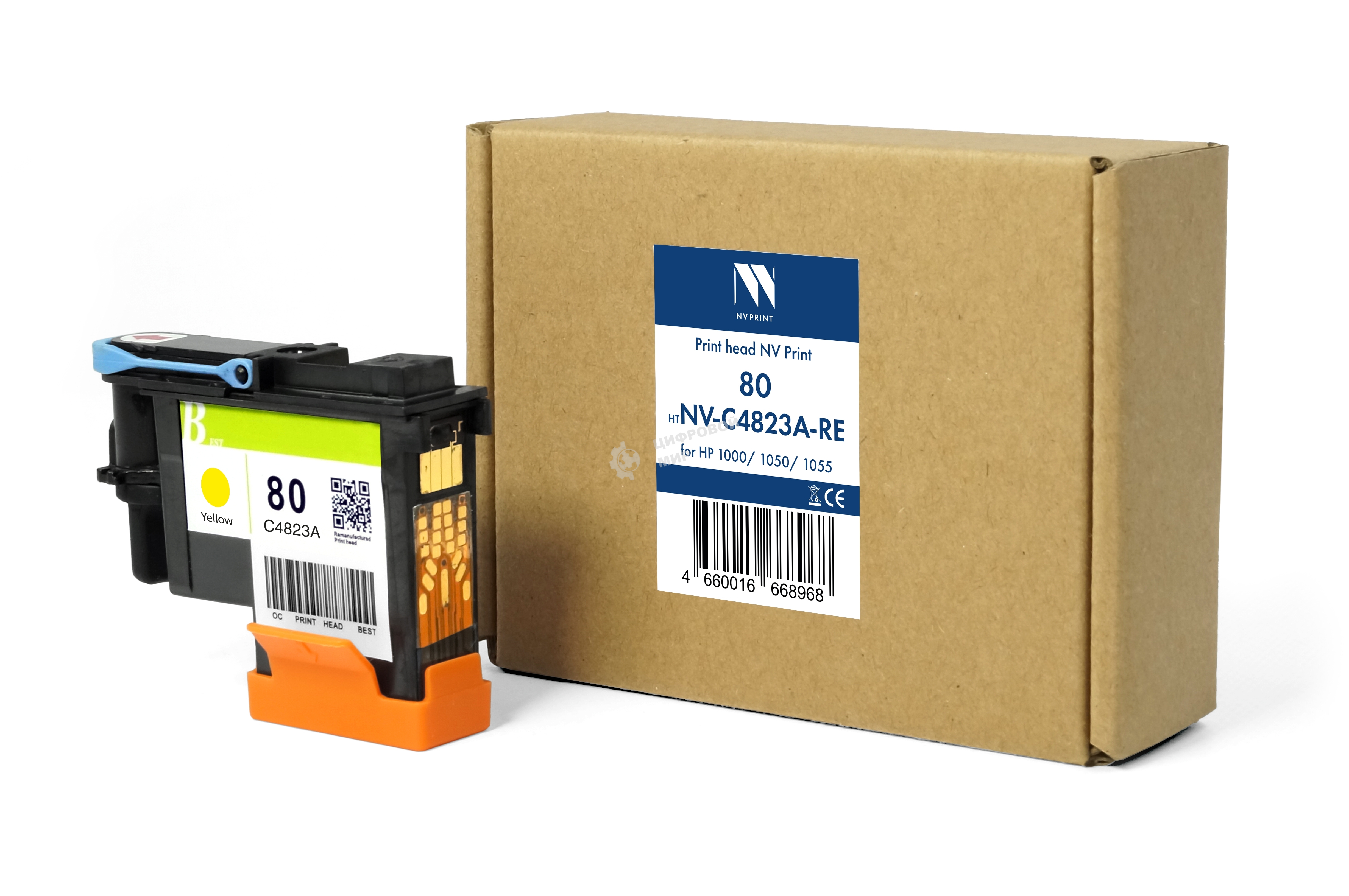 Печатающая головка NVPrint 80 (NV-C4823A-RE) для HP 1000/HP1050/HP1055 (восстановленная, совместимая)