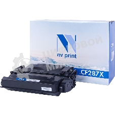 Картридж лазерный NVPrint CF287X для LJ M506dn/M506x/M527dn/M527f/M527c (18000k)