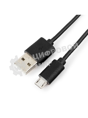 Кабель USB2.0 Pro Cablexpert CC-mUSB2-AMBM-6, AM/microBM 5P, 1.8м, экран, черный, пакет
