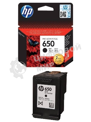 Картридж струйный HP 650 CZ101AE черный для HP DJ IA 2515