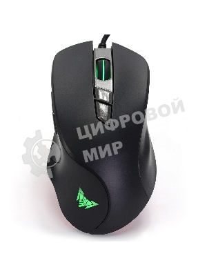 Мышь проводная Crown CMGM-903 черный, 7000 dpi, USB, кнопки - 7