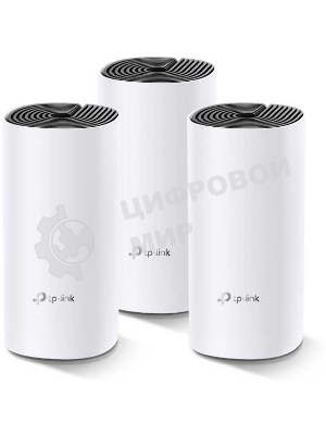 Бесшовный Mesh роутер TP-Link Deco M4 (DECO M4(3-PACK)) AC1200 10/100/1000BASE-TX (упак.:3шт)