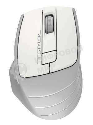 Мышь беспроводная A4Tech Fstyler FG30S белый/серый, 2000 dpi, радиоканал, USB, кнопки - 6