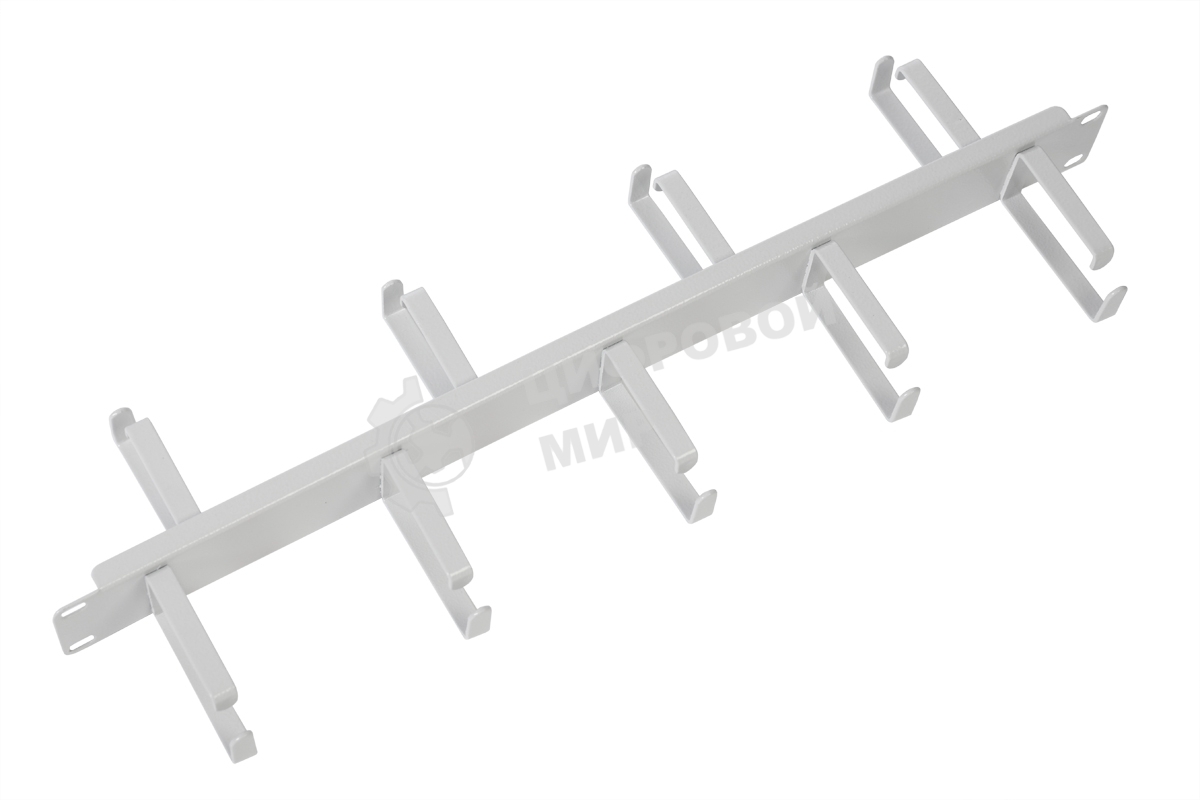 Органайзер кабельный горизонтальный двусторонний 19