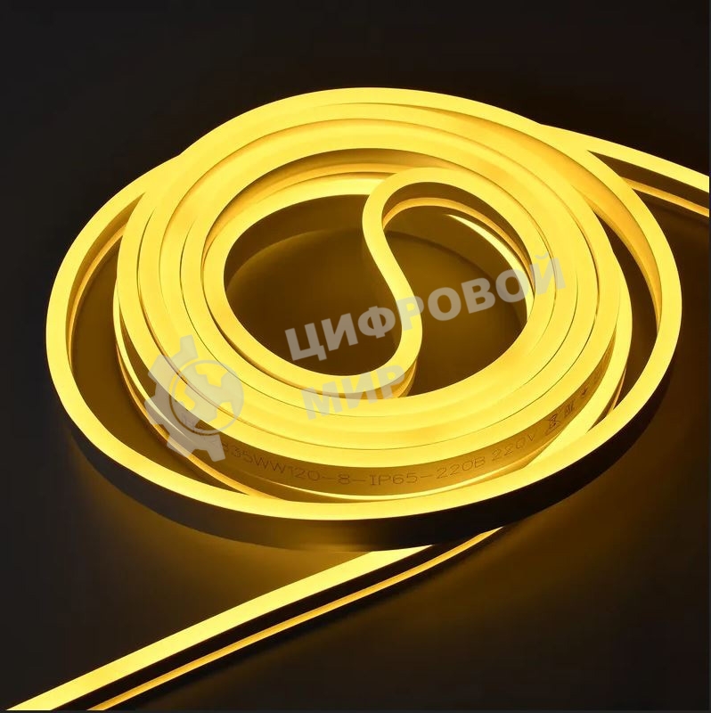 Комплект DIY (2835WW120-8-IP65-220В 5м + драйвер) IEK LSR5-1-120-65-2-05-S0