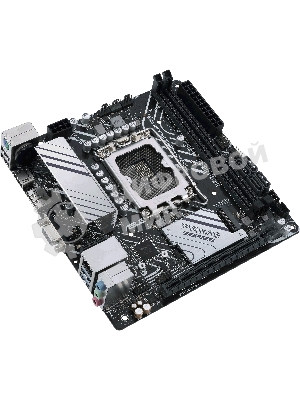 Материнская плата ASUS PRIME H610I-PLUS D4-CSM, LGA 1700, Intel H610, 2xDDR4, 4xSATA, 1xM.2 PCIe 3.0 x4, 1xPCIe 4.0 x16, 1xHDMI, 1xDP, 1xVGA, 2xUSB-A 3.2 Gen 1, 2xUSB-A 2.0, 1x 1Gb LAN, 3x3.5 мм, 7.1, Mini-ITX