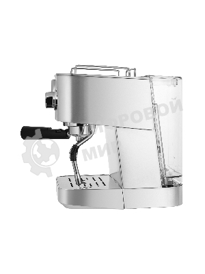 Кофеварка рожковая Maunfeld MF-721S PRO нержавеющая сталь, исп. кофе - молотый/чалды, 1.5 л, 1140 Вт, 15 бар