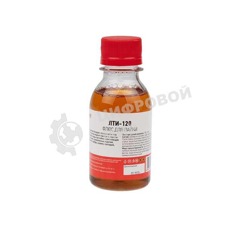 Флюс для пайки Rexant, ЛТИ-120, 100 мл, флакон