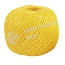 Шпагат полипропиленовый Сибртех 1200 текс, 1,7 мм, L400 м, желтый