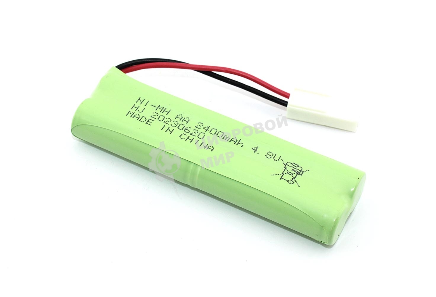 Аккумулятор Ni-Mh 4.8V 2400 mAh AA Twinstick разъем EL-2P