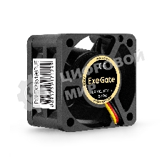 Вентилятор для корпуса ExeGate EX04020S2P-5 черный, 40 мм, 5000 об/мин, 22 дБ, 3 pin