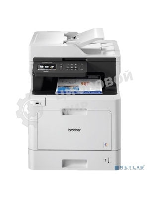 МФУ Brother DCP-L8410CDW, цветной светодиодный принтер/сканер/копир A4, сеть