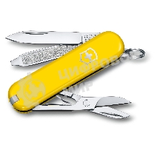Нож перочинный Victorinox Classic Sunny Side (0.6223.8G) 58мм 7 функций карт.коробка