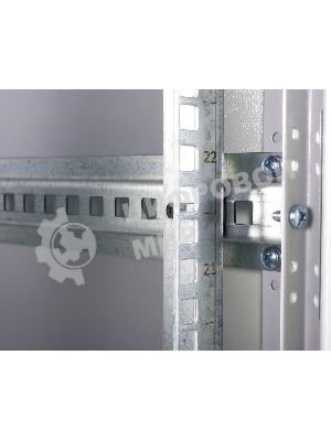 Шкаф телекоммуникационный напольный ЭКОНОМ 24U (600 × 600) дверь стекло, дверь металл