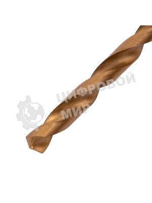 Сверло по металлу Matrix, 8 мм, HSS, нитридтитановое покрытие, цилиндрический хвостовик